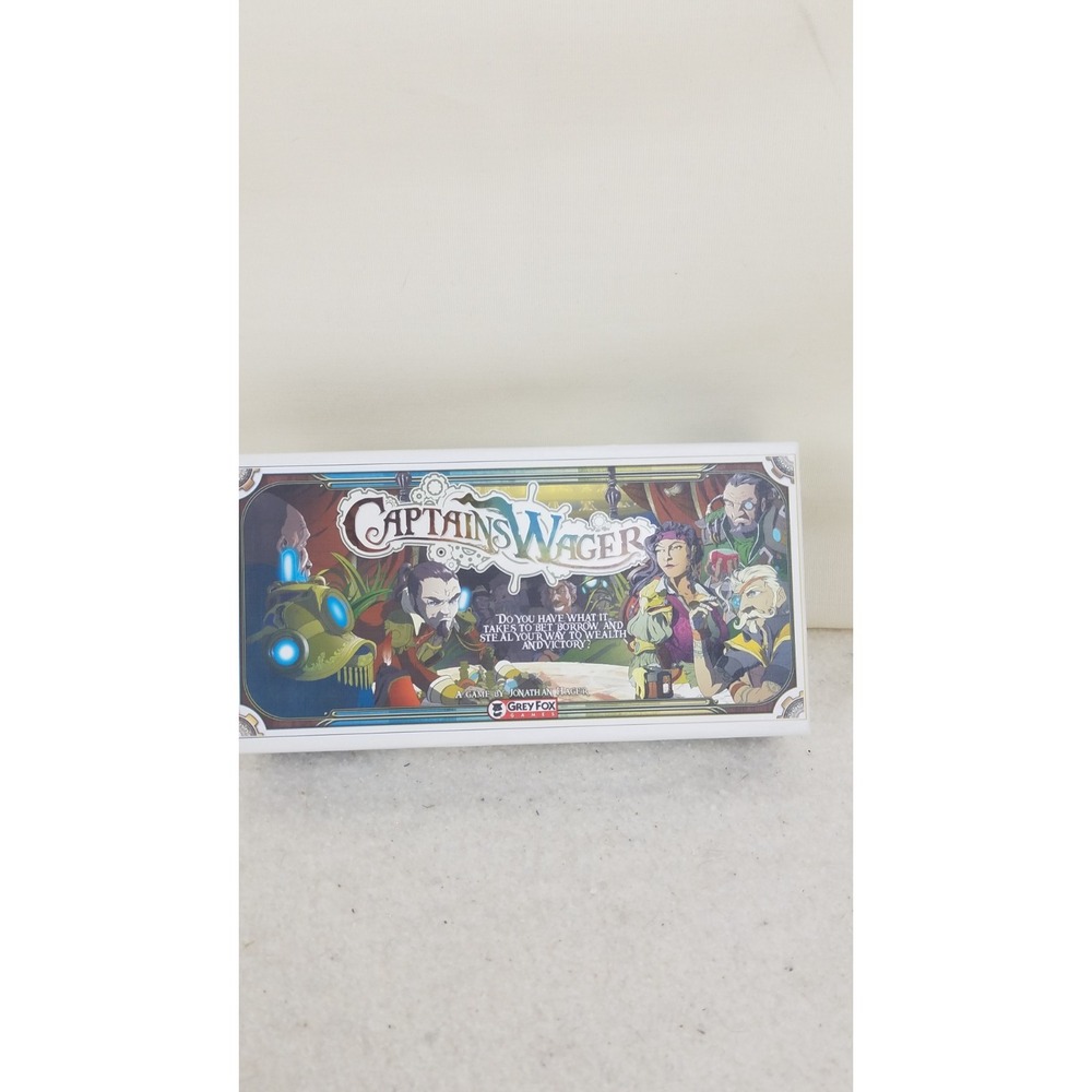 Captains Wager Card Game  2-5‎ Players Pirates Grey Fox Games Brand New